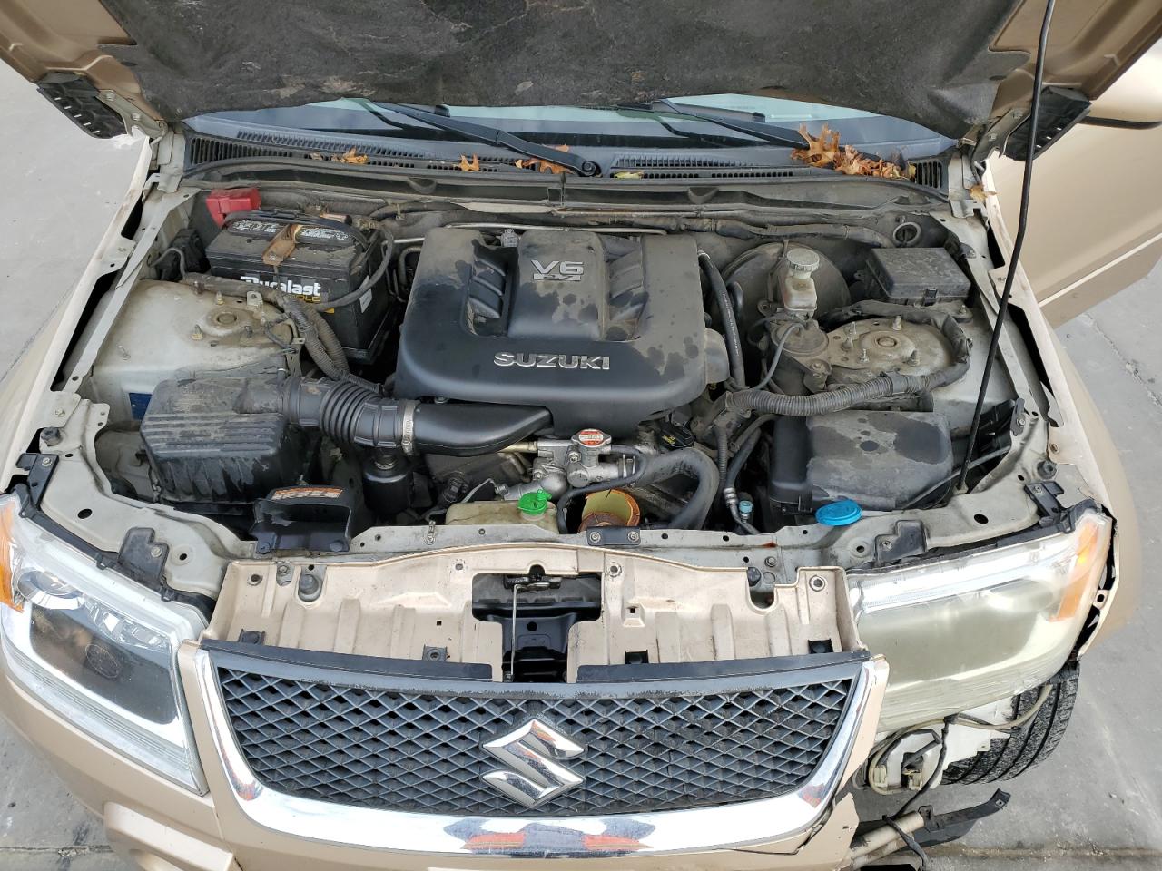 2006 Suzuki Grand Vitara VIN JS3TE947764103607 Copart auction photo, mechanical / all over damage thumbnail 12