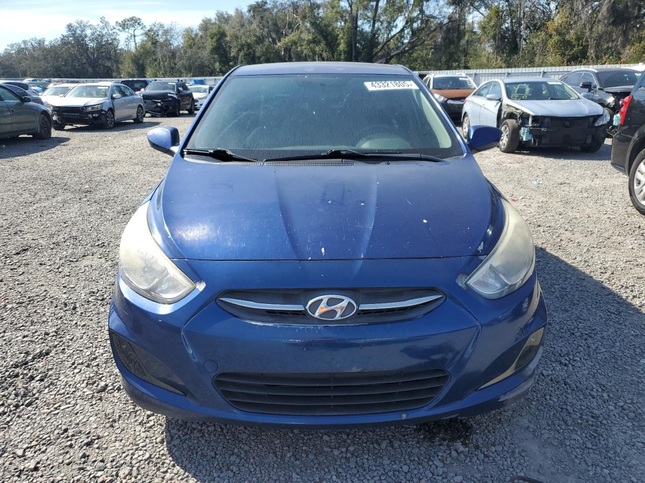 2016 Hyundai Accent VIN KMHCT4AE2GU071785 Copart auction photo, rear end / side damage thumbnail 5