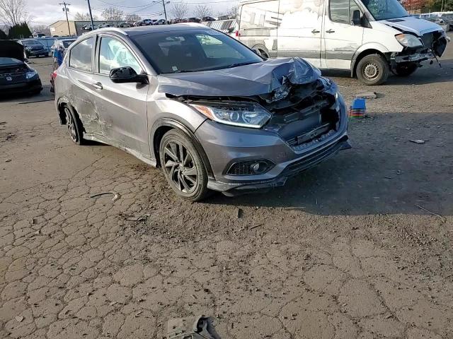 2022 Honda HR-V VIN 3CZRU6H1XNM748989 Copart auction photo, front end / side damage thumbnail 12
