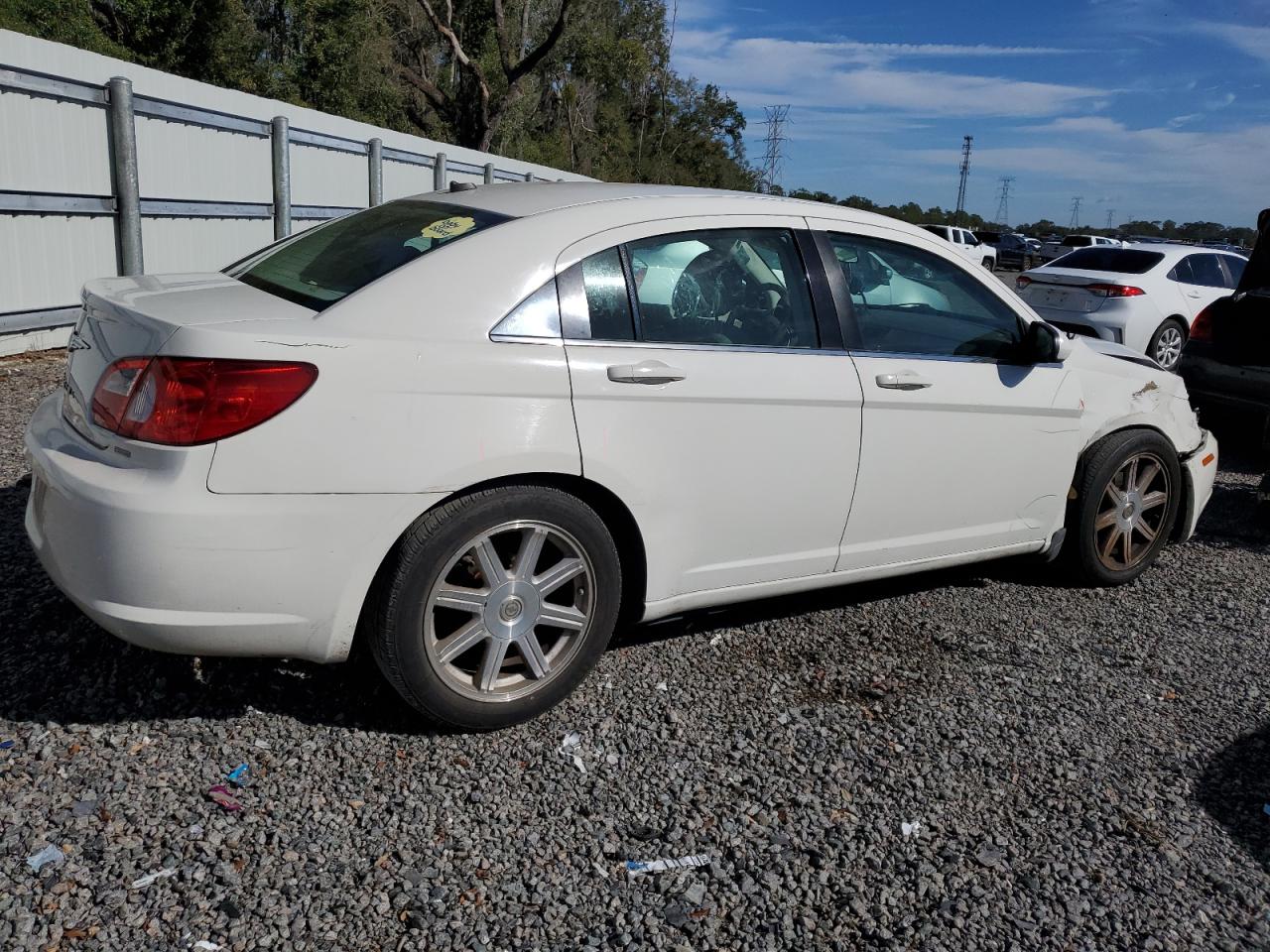 2008 Chrysler Sebring VIN 1C3LC56R18N139614 Copart auction photo, side / front end damage thumbnail 3