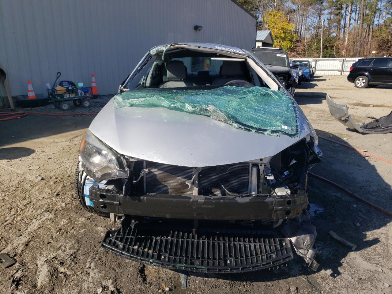 2016 Toyota Corolla VIN 5YFBURHEXGP564224 Copart auction photo, rollover / all over damage thumbnail 5