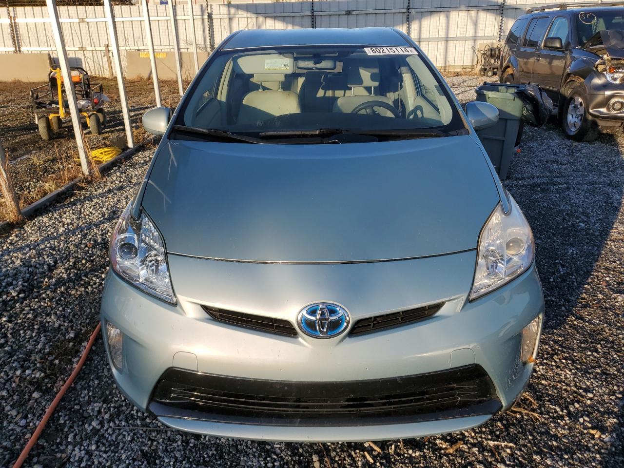2015 Toyota Prius VIN JTDKN3DUXF1908046 Copart auction photo, side damage thumbnail 5
