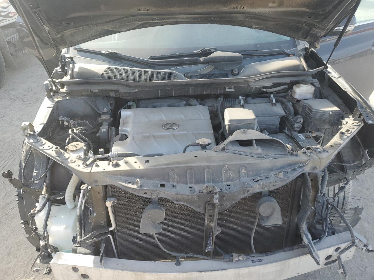 2014 Lexus RX VIN 2T2BK1BA6EC241312 Copart auction photo, front end / side damage thumbnail 12