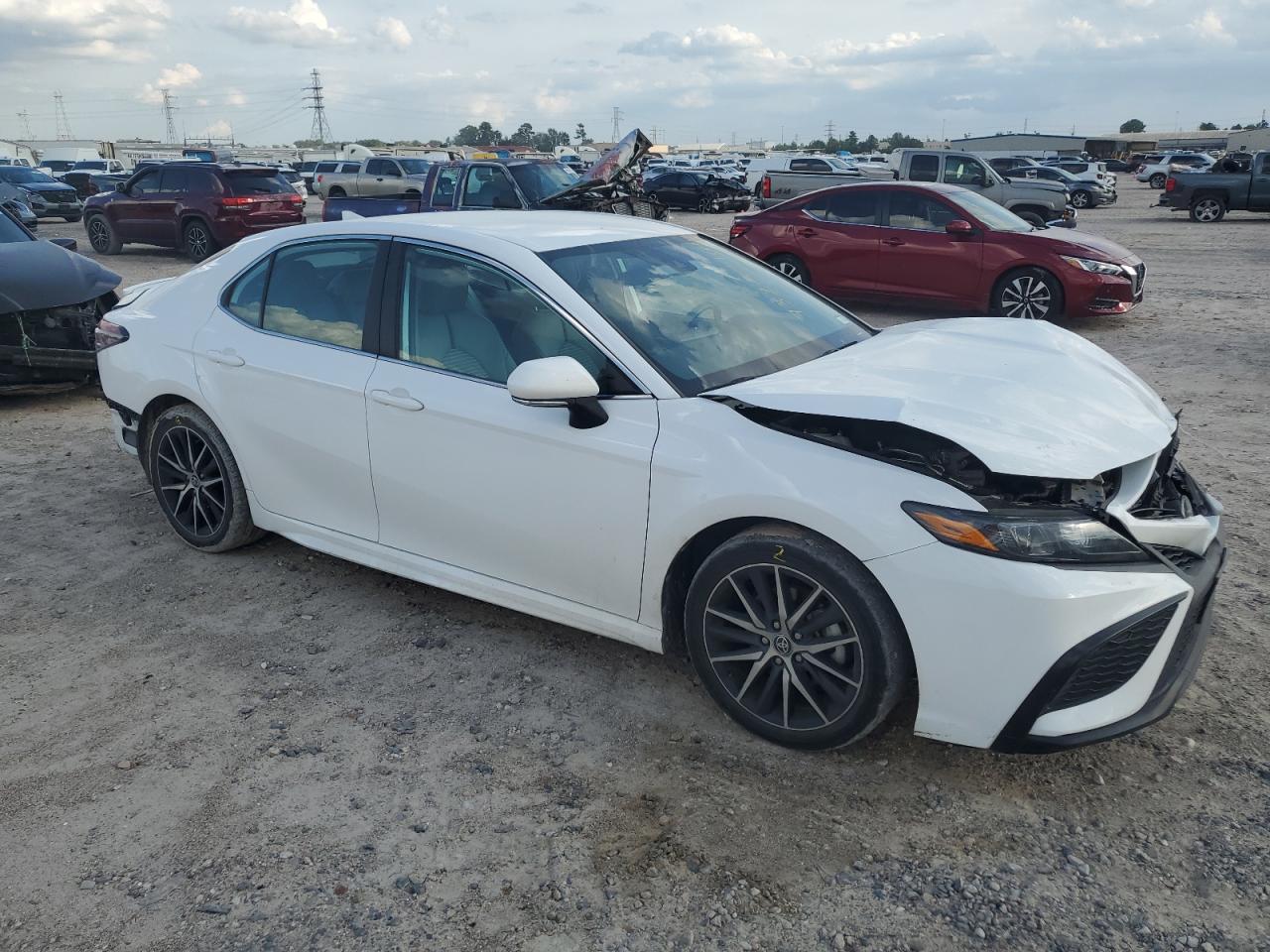 2023 Toyota Camry VIN 4T1G11AK8PU742257 Copart auction photo, front end / rear end damage thumbnail 4