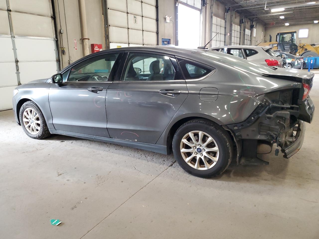 2016 Ford Fusion VIN 3FA6P0G7XGR194075 Copart auction photo, rear end damage thumbnail 2
