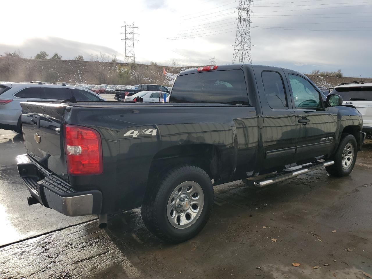 2013 Chevrolet Silverado VIN 1GCRKSEA5DZ232657 Copart auction photo, front end / rear end damage thumbnail 3