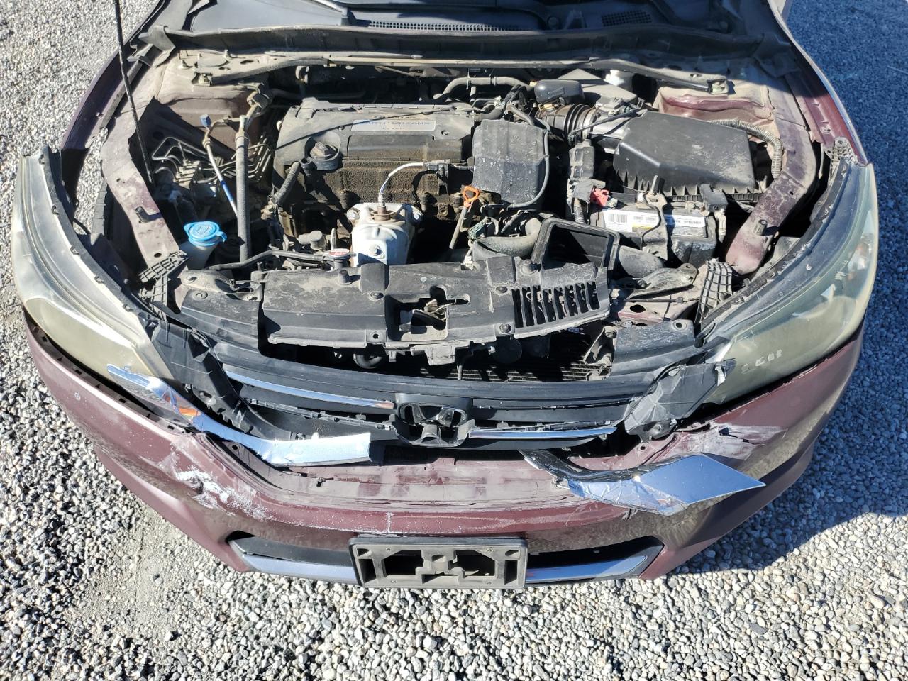 2015 Honda Accord VIN 1HGCR2F5XFA084463 Copart auction photo, front end / rear end damage thumbnail 12