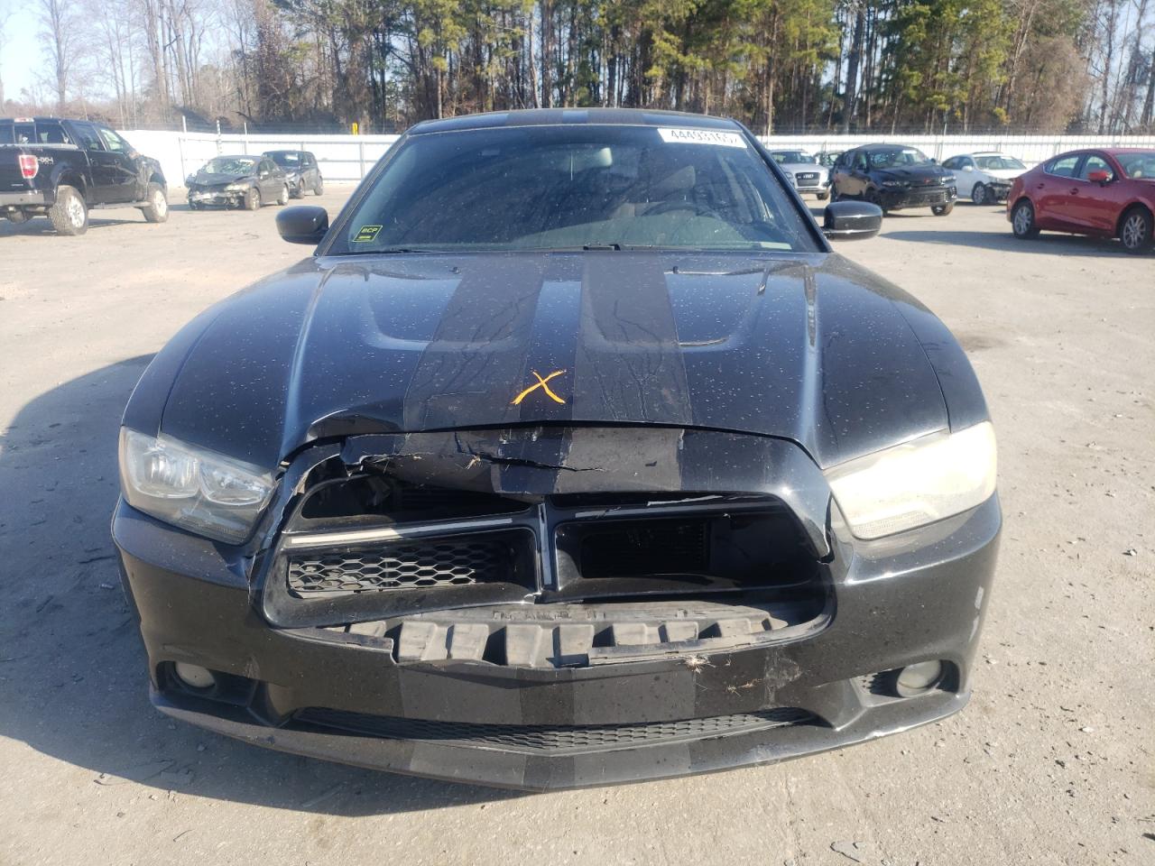 2012 Dodge Charger VIN 2C3CDXHG3CH245083 Copart auction photo, front end / undercarriage damage thumbnail 5