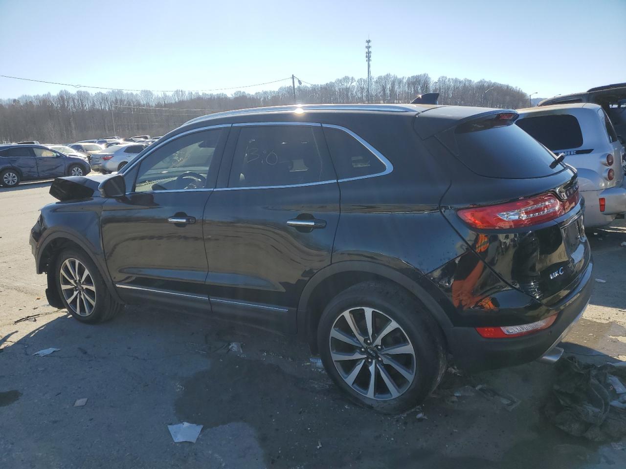 2019 Lincoln MKC VIN 5LMTJ3DH4KUL48853 Copart auction photo, front end / side damage thumbnail 2