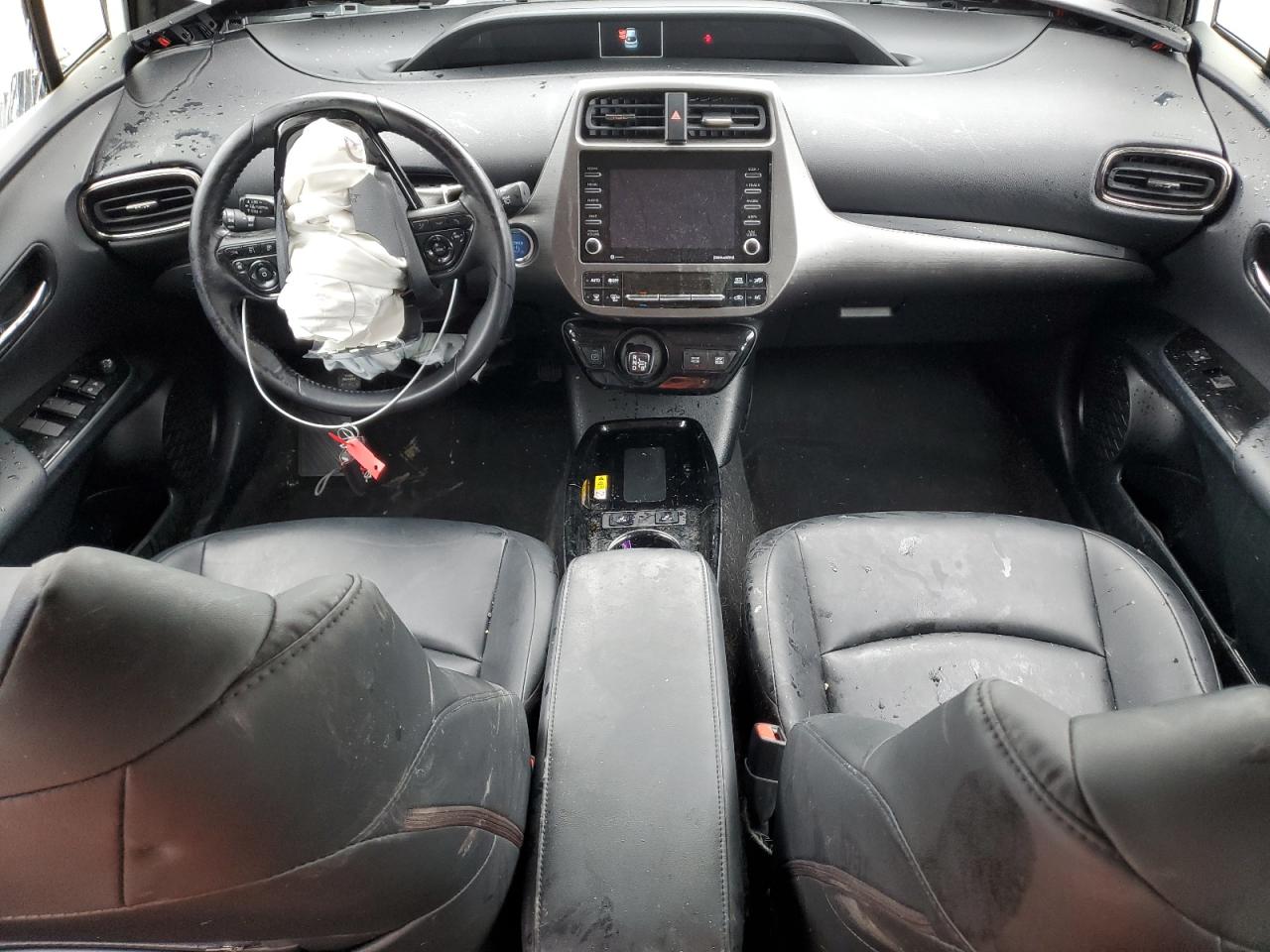 2021 Toyota Prius VIN JTDKAMFU4M3128303 Copart auction photo, all over damage thumbnail 8