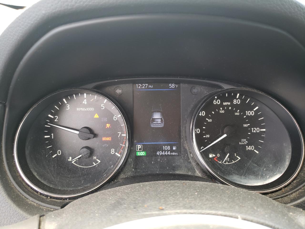 2020 Nissan Rogue VIN JN8AT2MV5LW101960 Copart auction photo, front end damage thumbnail 9
