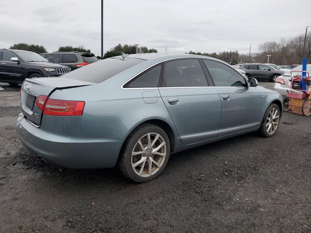 2010 Audi A6 VIN WAUFGAFBXAN044366 Copart auction photo, rear end damage thumbnail 3