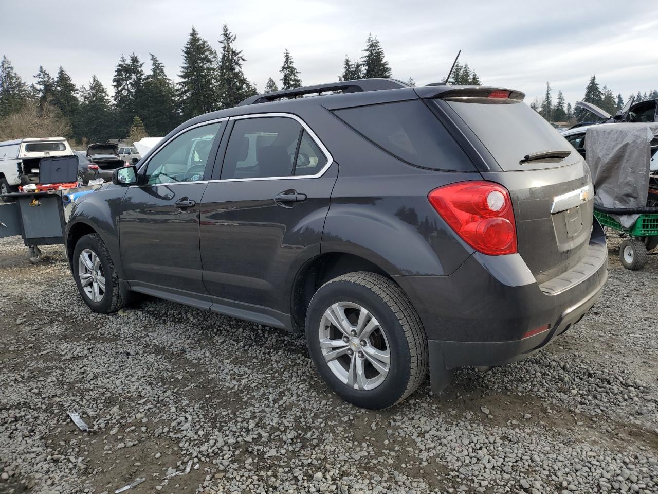 2015 Chevrolet Equinox VIN 2GNALBEK4F6173612 Copart auction photo, side damage thumbnail 2