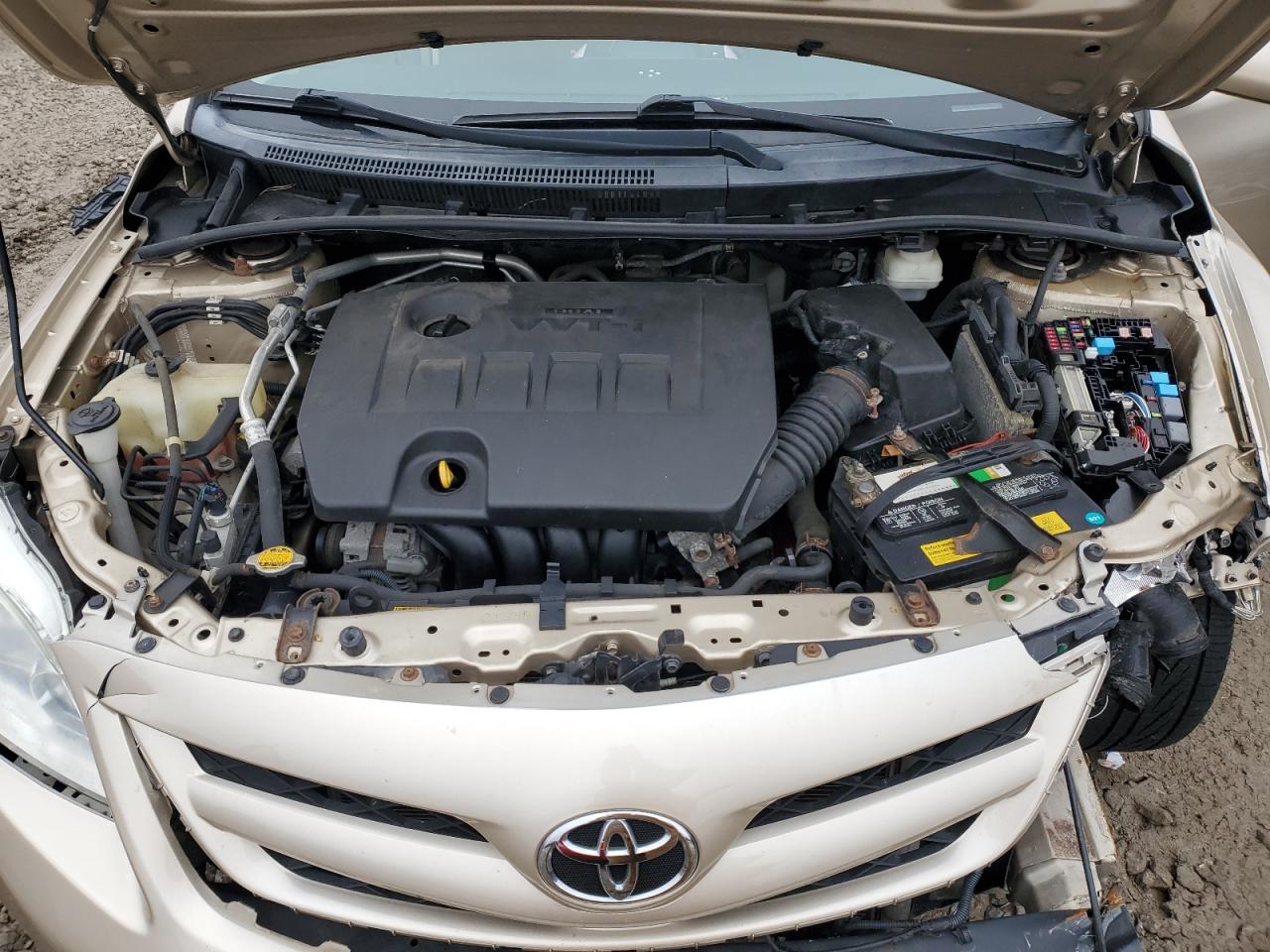 2012 Toyota Corolla VIN 5YFBU4EE4CP022232 Copart auction photo, front end damage thumbnail 11