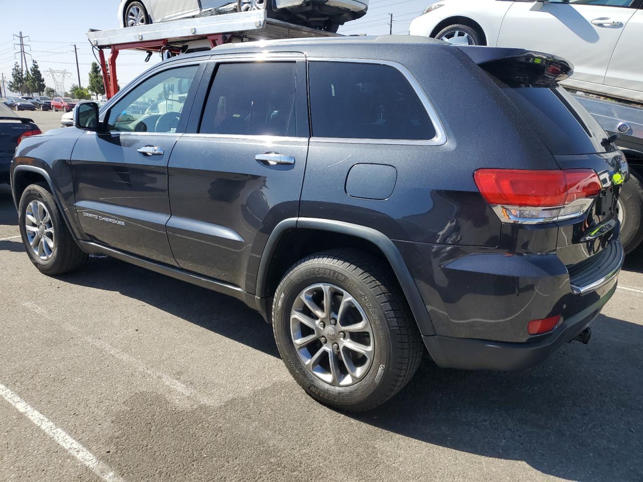 2015 Jeep Grand Cherokee VIN 1C4RJEBGXFC904103 Copart auction photo, front end damage thumbnail 2