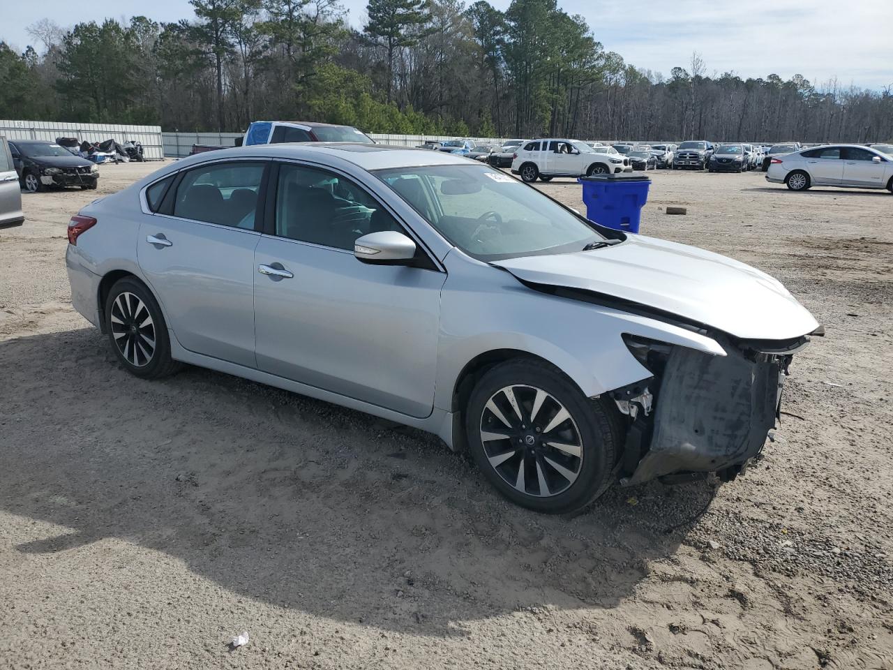 2018 Nissan Altima VIN 1N4AL3AP7JC146653 Copart auction photo, front end damage thumbnail 4
