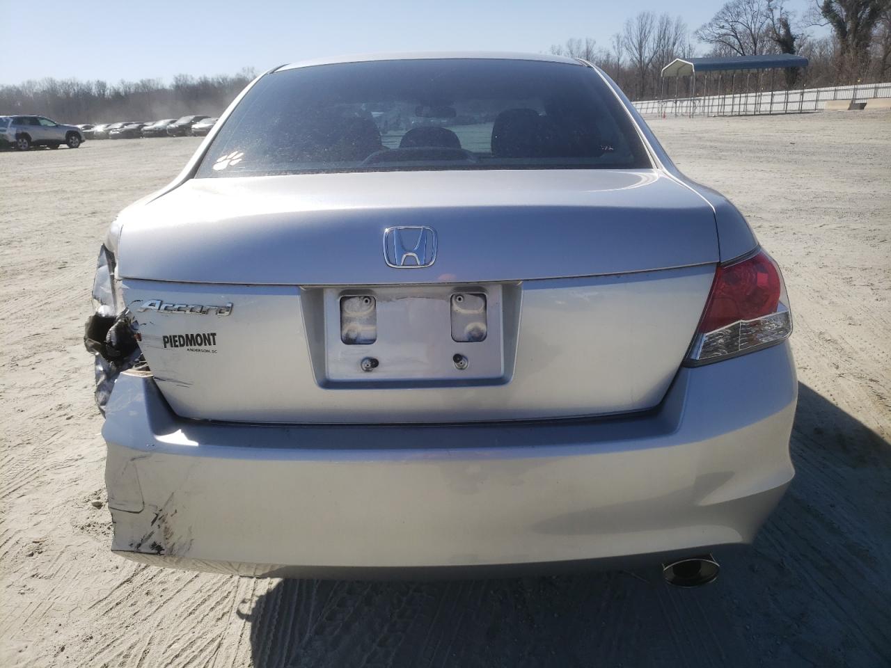 2010 Honda Accord VIN 1HGCP2F46AA146396 Copart auction photo, side / rear end damage thumbnail 6