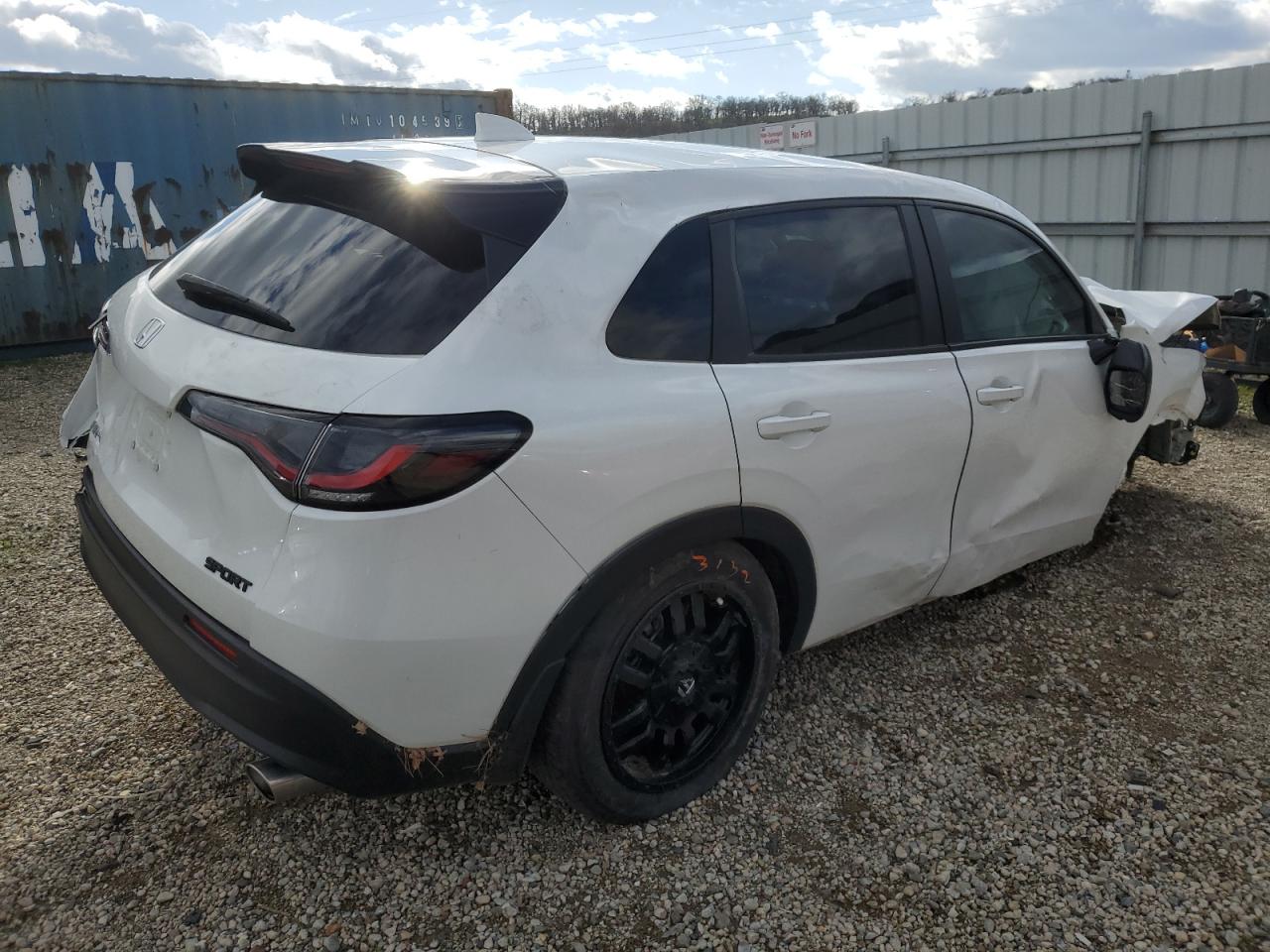 2023 Honda HR-V VIN 3CZRZ2H59PM721623 Copart auction photo, front end / rear end damage thumbnail 3