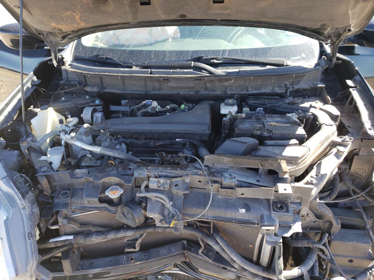 2017 Nissan Rogue VIN 5N1AT2MVXHC810299 Copart auction photo, front end damage thumbnail 13