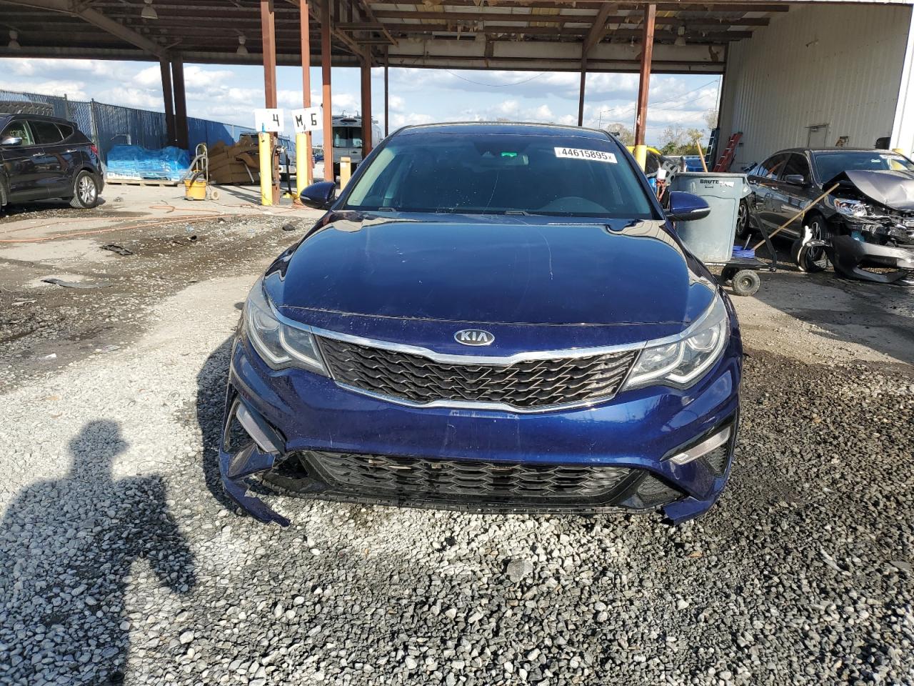2019 KIA Optima VIN 5XXGT4L30KG356680 Copart auction photo, front end damage thumbnail 5