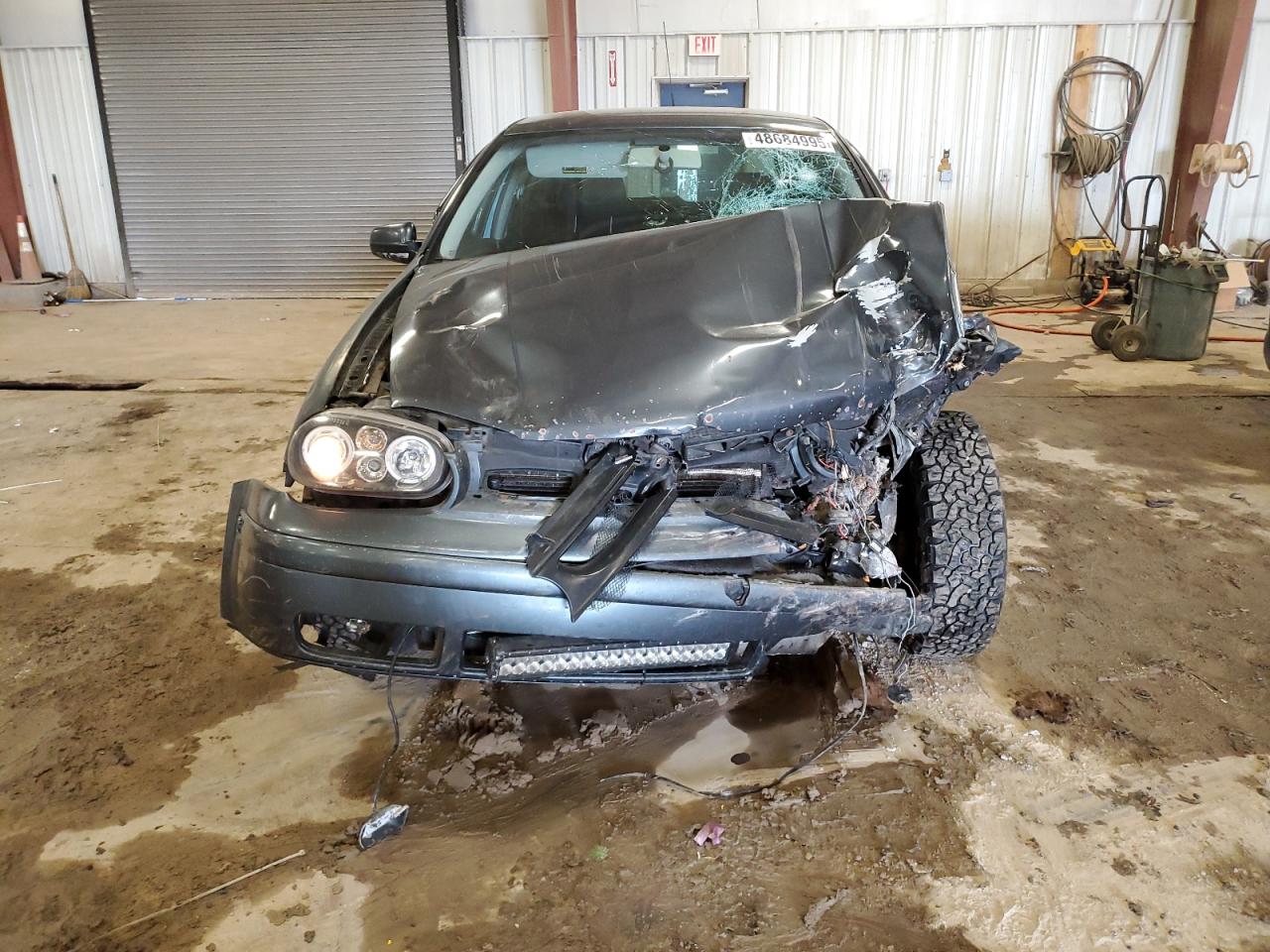2004 Volkswagen Golf VIN 9BWFR61J144012253 Copart auction photo, front end / mechanical damage thumbnail 5