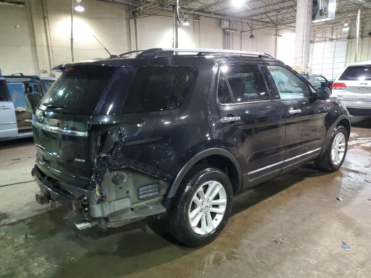 2012 Ford Explorer VIN 1FMHK8D84CGA97092 Copart auction photo, rear end damage thumbnail 3