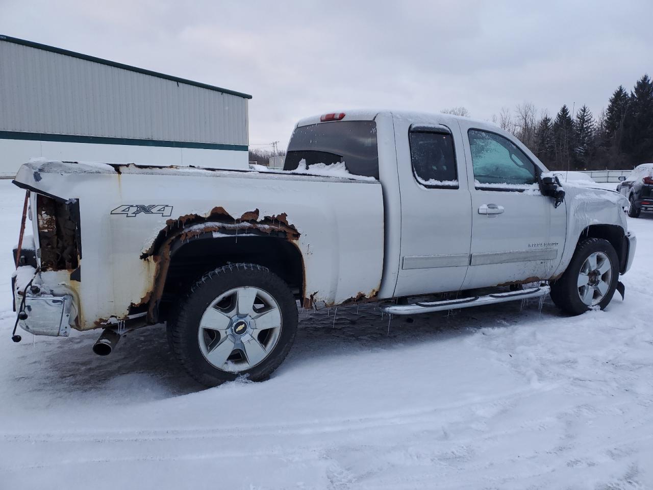 2011 Chevrolet Silverado VIN 1GCRKTE38BZ250770 Copart auction photo, all over damage thumbnail 3