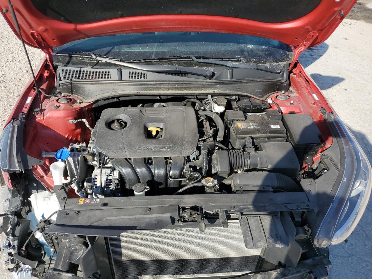 2020 KIA Forte VIN 3KPF24AD9LE212954 Copart auction photo, vandalism / front end damage thumbnail 12