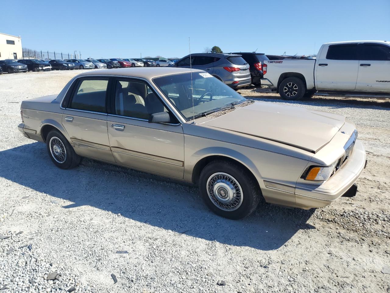 1994 Buick Century VIN 1G4AG55M8R6460005 Copart auction photo, all over damage thumbnail 4