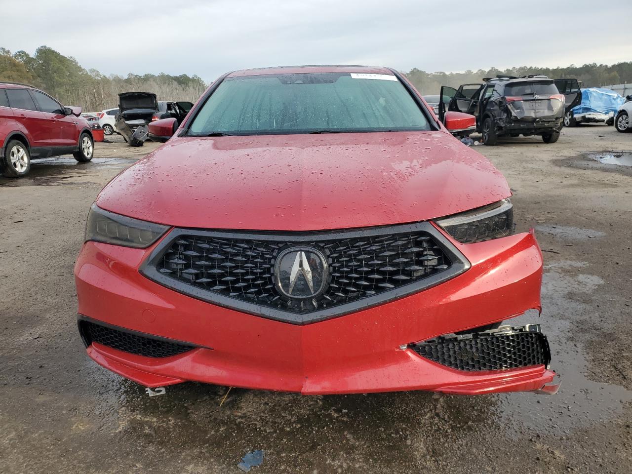 2020 Acura TLX VIN 19UUB1F51LA008130 Copart auction photo, front end damage thumbnail 5