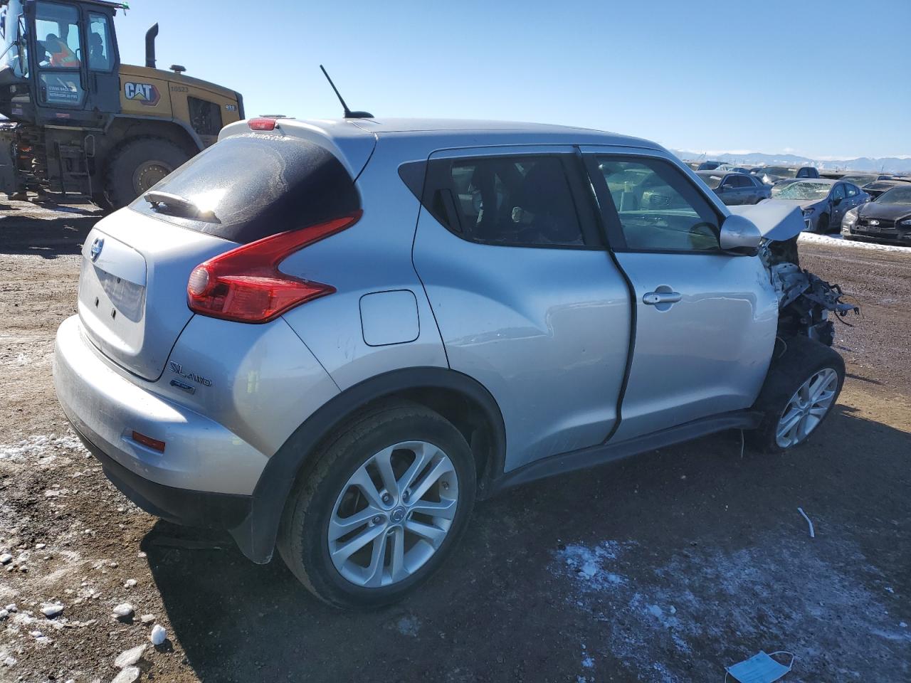 2013 Nissan Juke VIN JN8AF5MV1DT225591 Copart auction photo, front end damage thumbnail 3