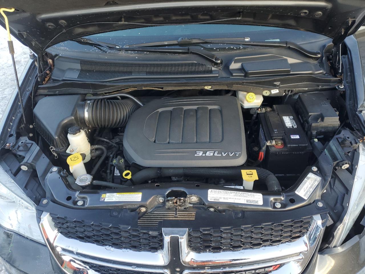 2012 Dodge Caravan VIN 2C4RDGDG9CR374256 Copart auction photo, front end / side damage thumbnail 12