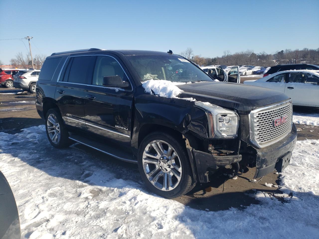 2015 GMC Yukon VIN 1GKS2CKJ0FR267044 Copart auction photo, front end damage thumbnail 4