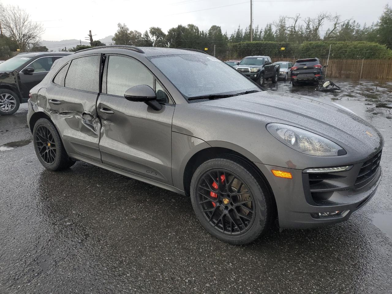 2018 Porsche Macan VIN WP1AG2A51JLB64877 Copart auction photo, side damage thumbnail 4