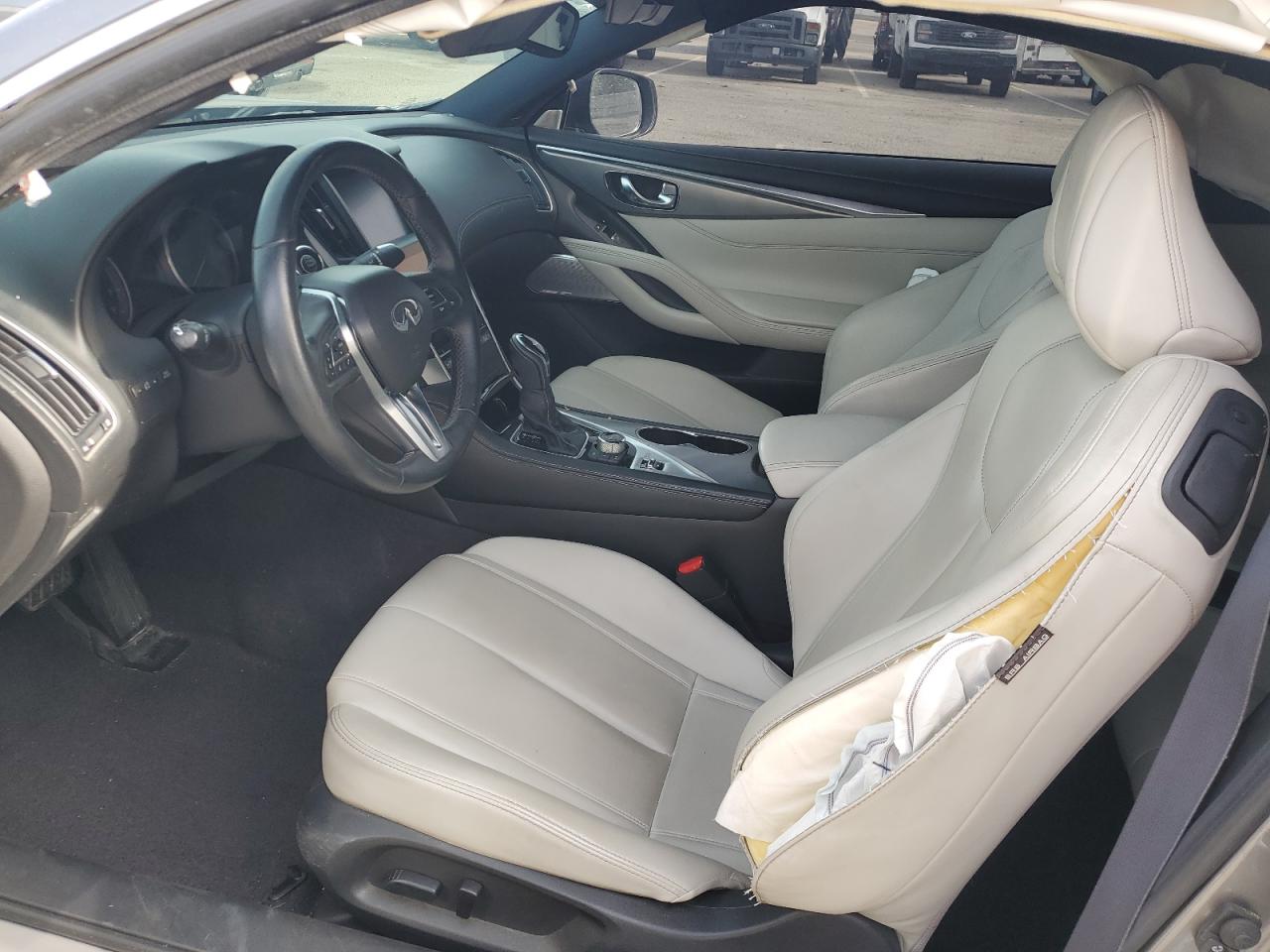 2017 Infiniti Q60 VIN JN1EV7EK0HM362346 Copart auction photo, front end / all over damage thumbnail 7