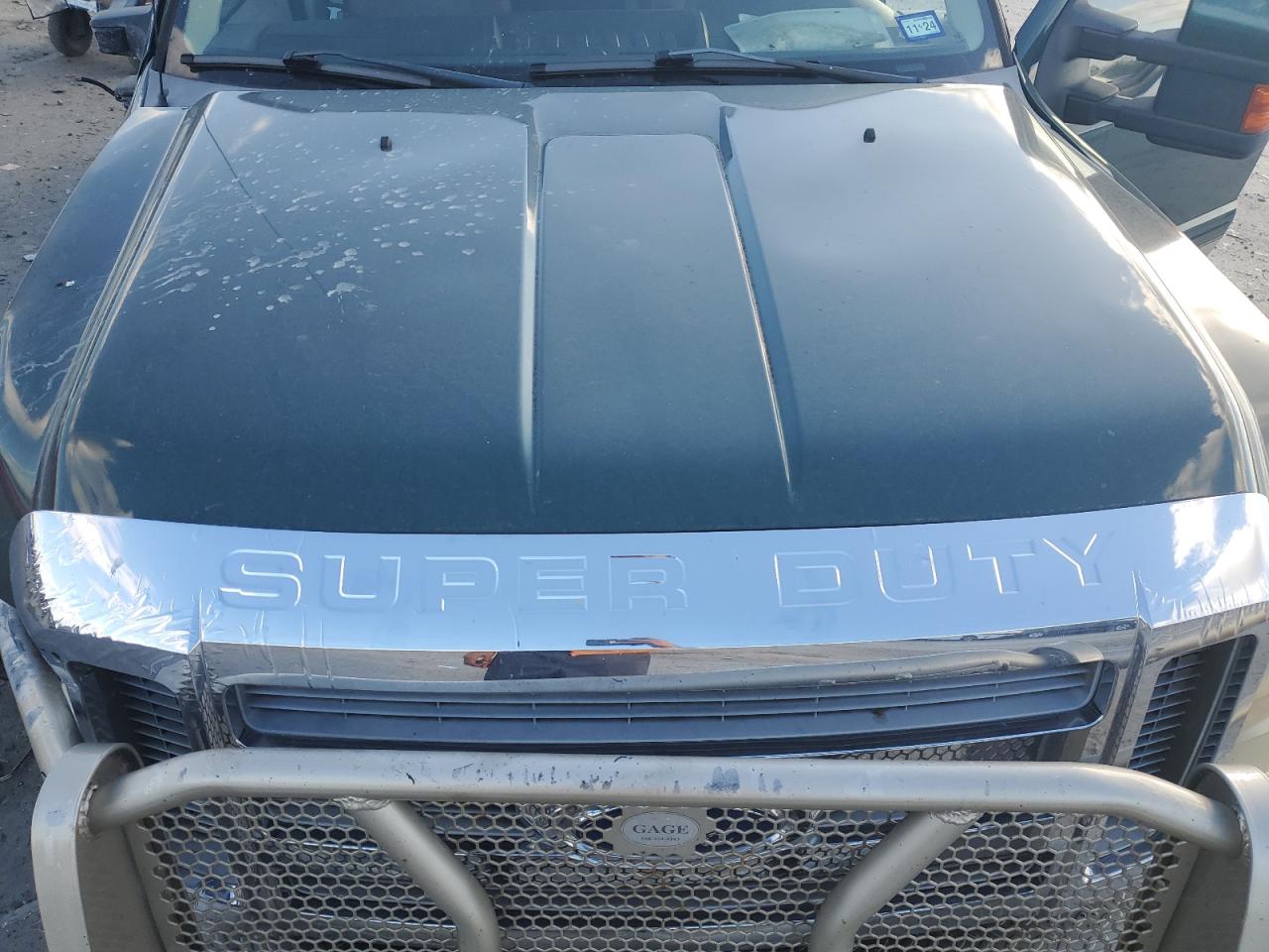 2008 Ford F250 VIN 1FTSW21R48EB57660 Copart auction photo, front end / side damage thumbnail 11