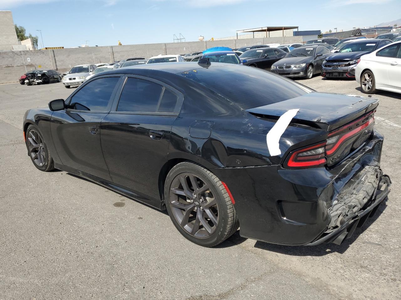 2021 Dodge Charger VIN 2C3CDXHG1MH575256 Copart auction photo, front end damage thumbnail 2