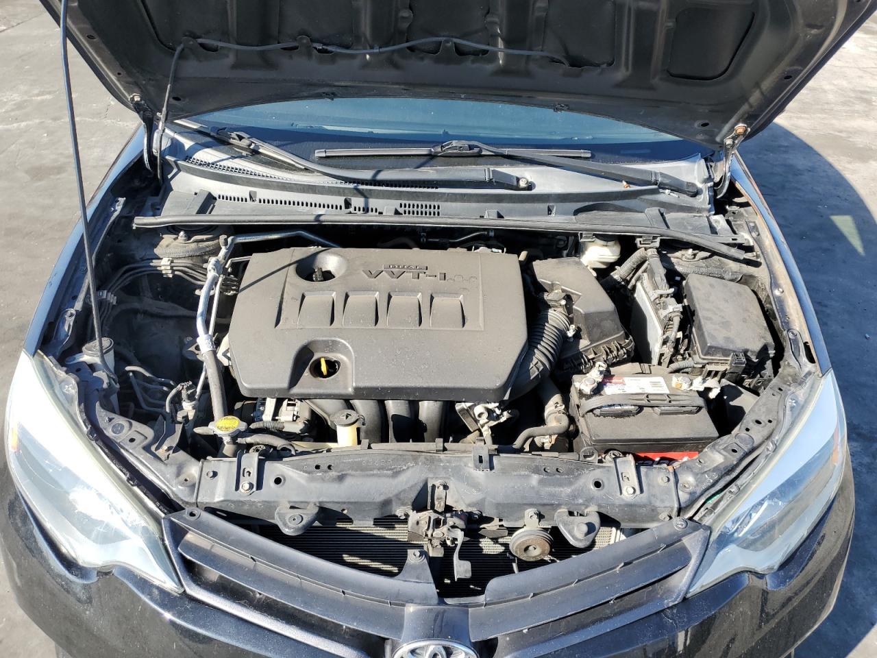 2016 Toyota Corolla VIN 5YFBURHE5GP411122 Copart auction photo, rear end damage thumbnail 13