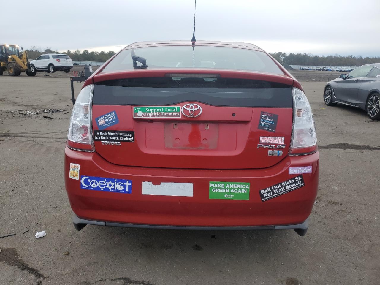 2009 Toyota Prius VIN JTDKB20U097862625 Copart auction photo, front end / minor dent/scratches damage thumbnail 6