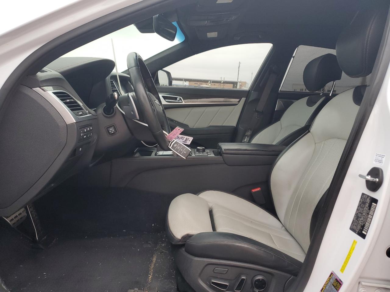 2019 Genesis G80 VIN KMTFN4JB0KU320970 Copart auction photo, front end damage thumbnail 7