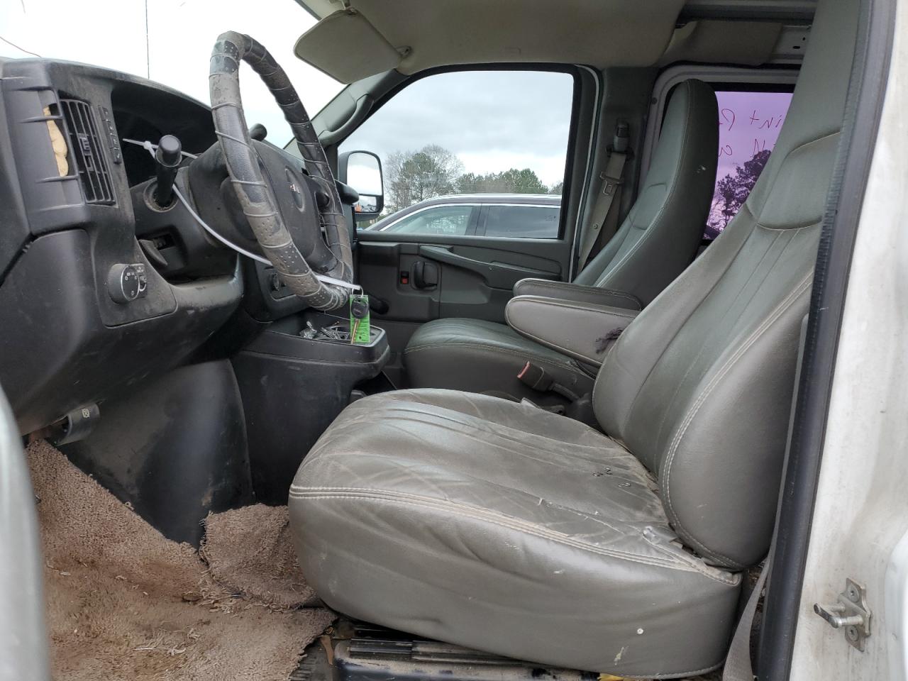 2012 GMC Savana VIN 1GTS7AFX5C1124035 Copart auction photo, front end damage thumbnail 7