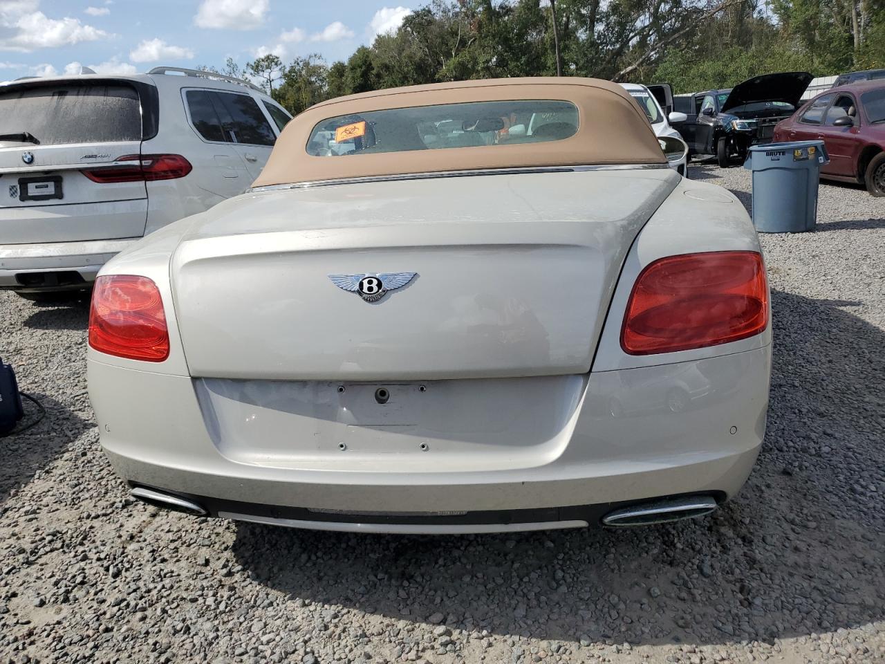 2013 Bentley Continental VIN SCBGR3ZA5DC080940 Copart auction photo, water/flood damage thumbnail 6