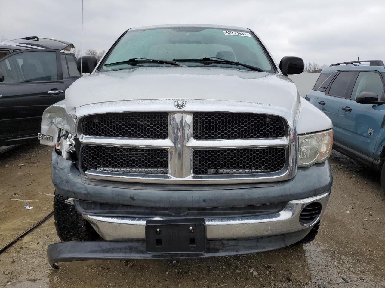2004 Dodge RAM VIN 3D7KU28D64G177434 Copart auction photo, front end / rear end damage thumbnail 5