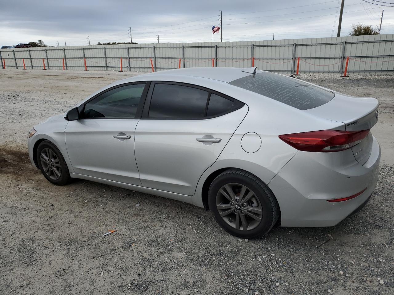 2018 Hyundai Elantra VIN 5NPD84LF4JH235099 Copart auction photo, front end damage thumbnail 2
