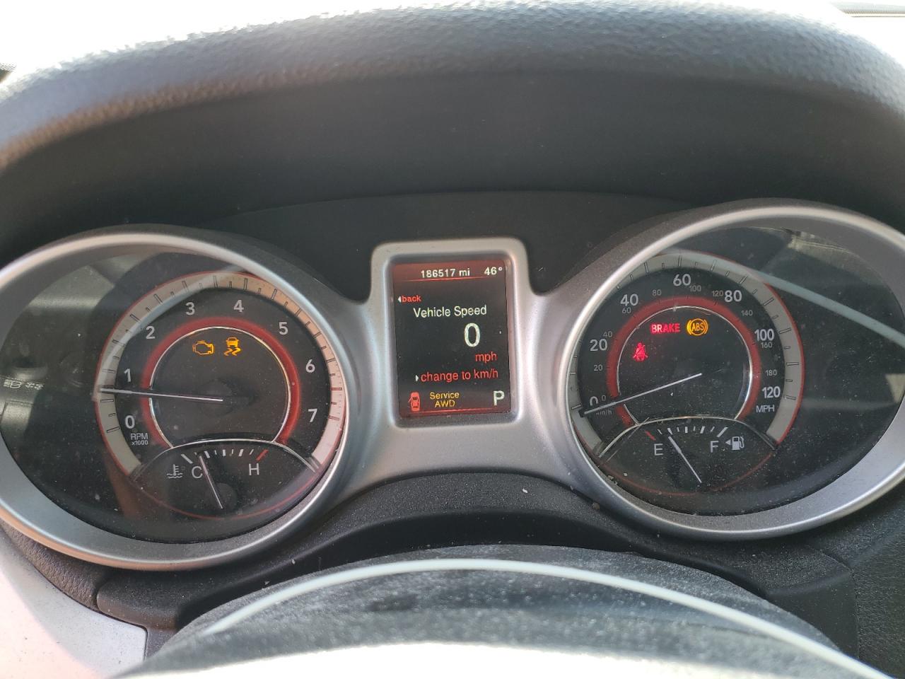 2017 Dodge Journey VIN 3C4PDDBG1HT578417 Copart auction photo, front end / side damage thumbnail 9