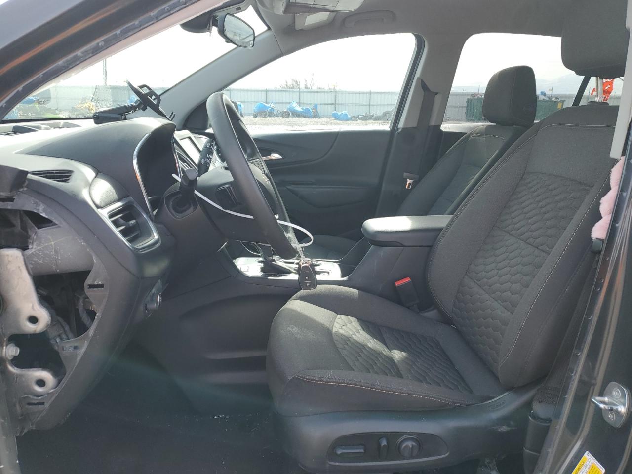 2020 Chevrolet Equinox VIN 2GNAXTEV9L6178076 Copart auction photo, front end / side damage thumbnail 7