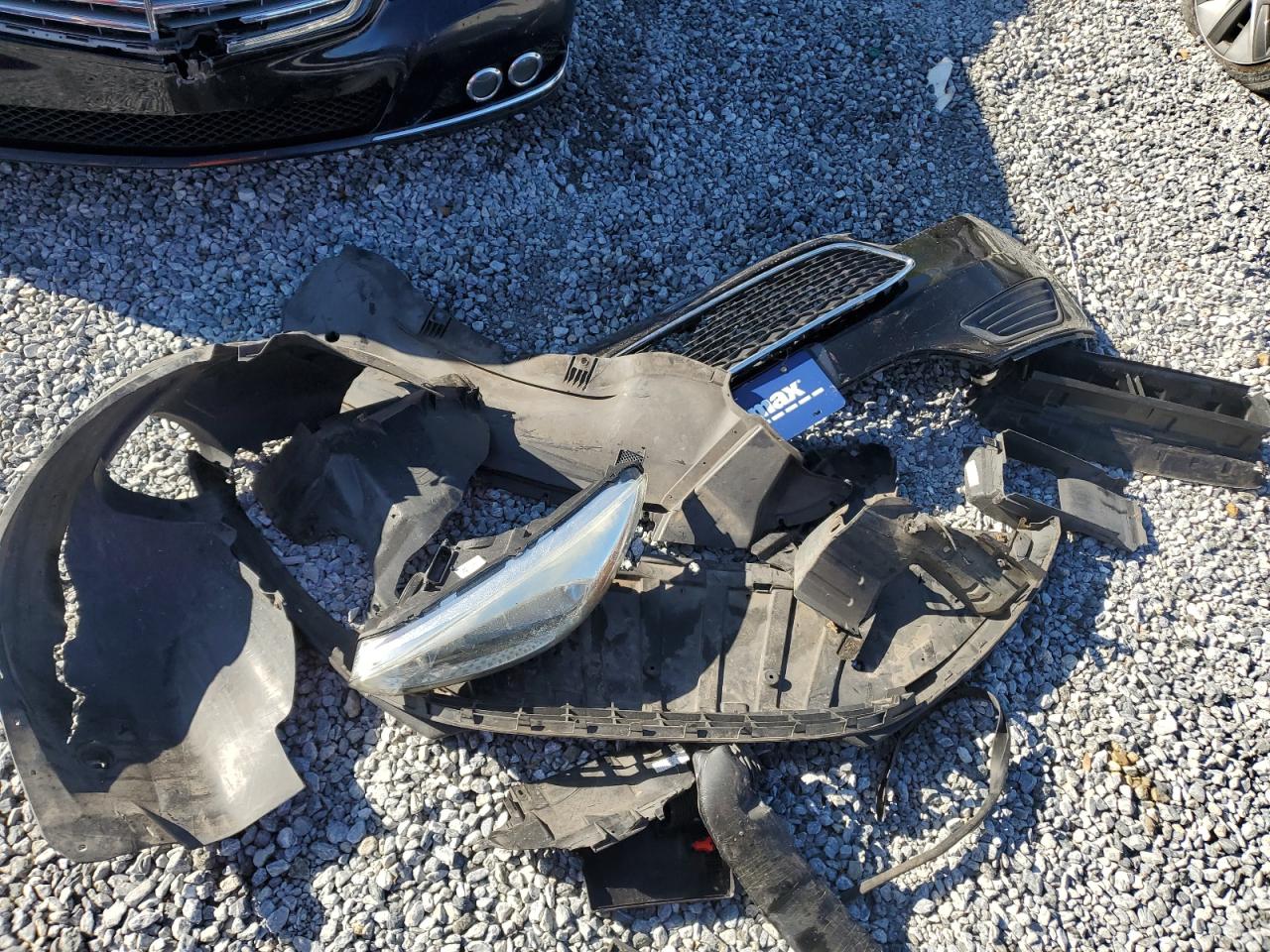 2017 Ford Focus VIN 1FADP3FEXHL236608 Copart auction photo, front end / undercarriage damage thumbnail 12