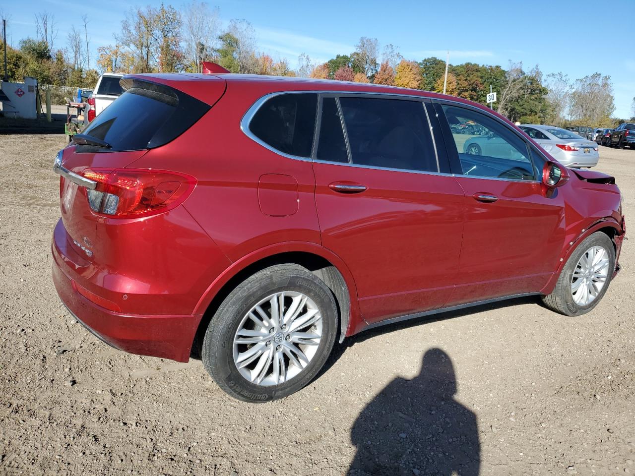 2018 Buick Envision VIN LRBFXCSA8JD004447 Copart auction photo, front end / minor dent/scratches damage thumbnail 3