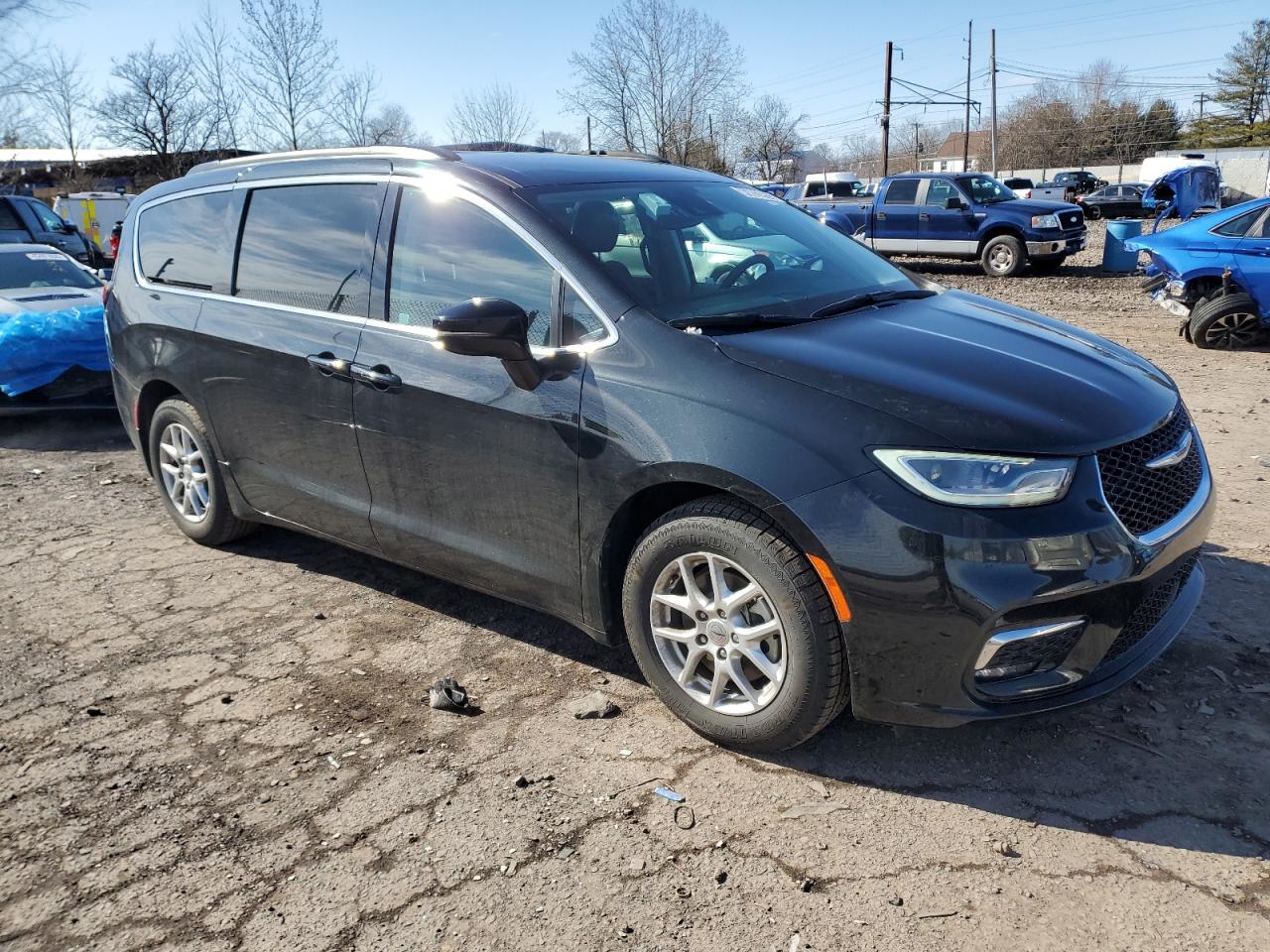 2022 Chrysler Pacifica VIN 2C4RC1BGXNR154453 Copart auction photo, mechanical damage thumbnail 4