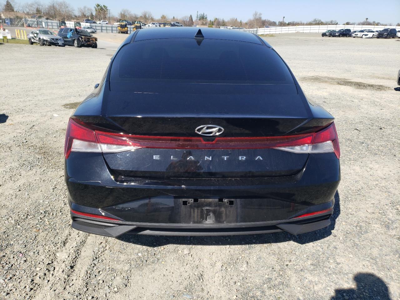 2023 Hyundai Elantra VIN KMHLM4AGXPU594261 Copart auction photo, rear end damage thumbnail 6